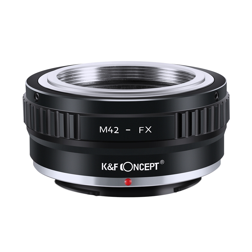 K&amp;f 概念適配器 Mark II 用於 M42 螺絲到 Fujifilm FX XPro2 X-T2 X-M2 相機