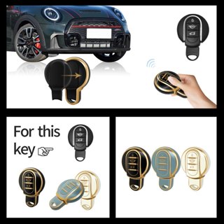 BMW 3 按鈕 TPU 汽車鑰匙套適用於寶馬 Mini Cooper S Clubman Countryman F54