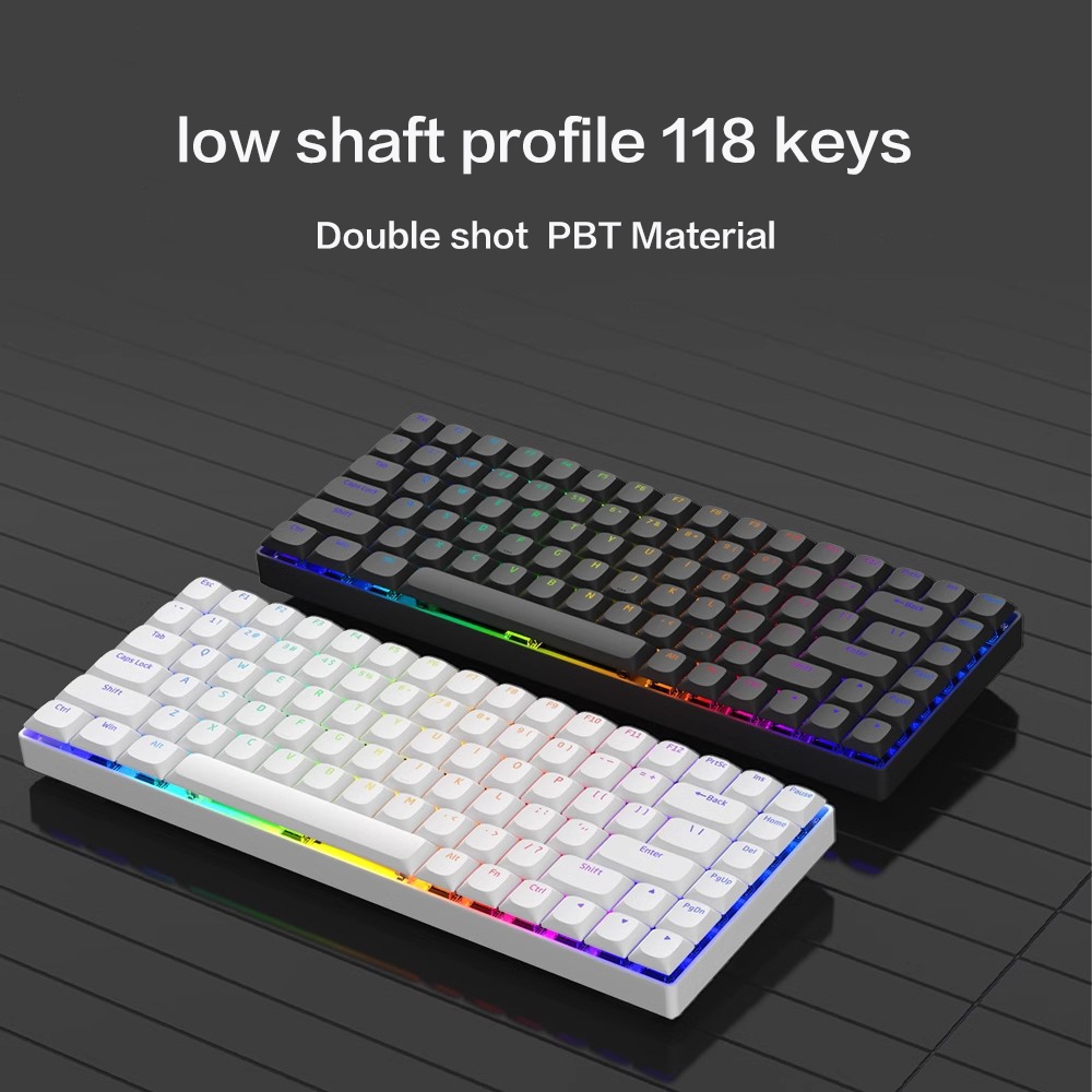 [有貨] K3 pro Nuphy 鍵帽的低軸型材鍵帽 PBT 材料字體背光