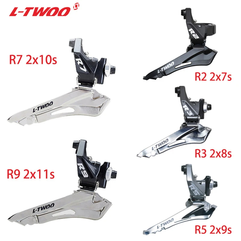 Ltwoo R2/R3/R5/R7/R9 7V 8V 9V 10V 11V 自行車前變速器適用於公路自行車變速器兼容 S