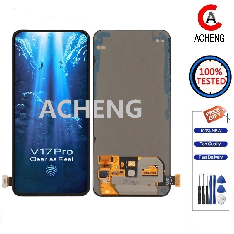 Acheng 兼容 Vivo V17 V17Pro 1909 PD1931F_EX 1910 1919 LCD 觸摸屏數