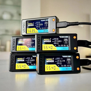 ⭐⭐⭐位元幣書呆子礦機 v2.0 T-Display-S3 BTC Crypto Solo Lottery Nerdmi