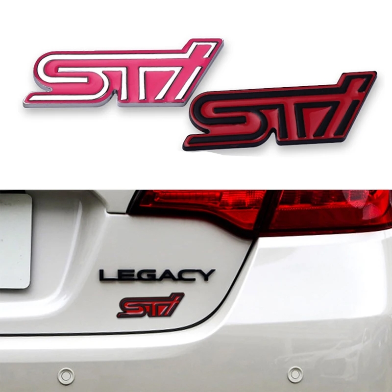 SUBARU 斯巴魯 XV Legacy Forester Impreza STI WRX 的 3D 金屬汽車造型 ST