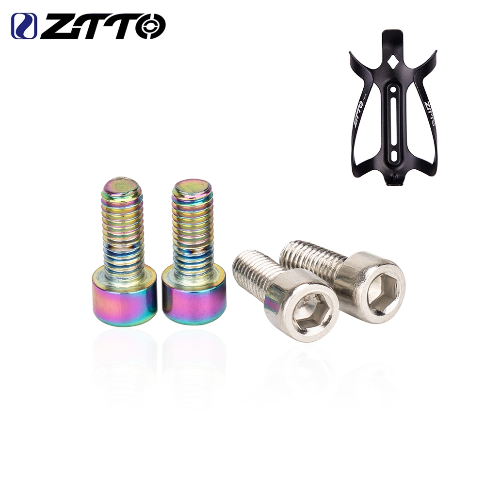 Ztto 自行車水壺架螺栓 M5x12mm 螺絲 2 件。 內六角螺栓 304 不銹鋼內六角圓柱杯頭螺釘