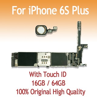 16GB 64GB 128GB 主機板適用於 iPhone 6S Plus 帶觸控 ID 帶指紋邏輯板