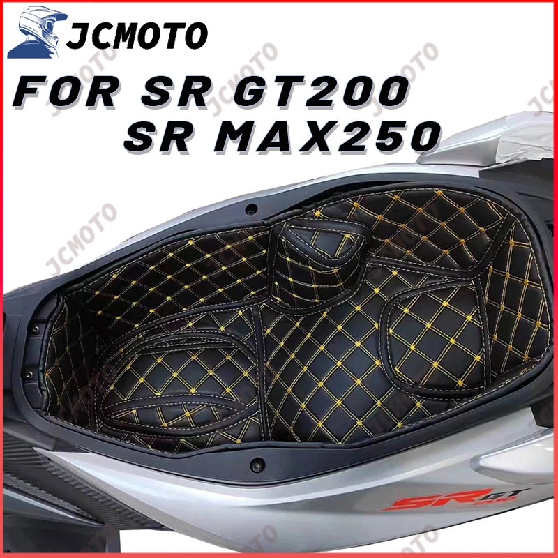 適用於 Aprilia SRGT200 SG RT 200 SRMAX250 摩托車配件後備箱內墊座椅桶儲物箱內襯墊