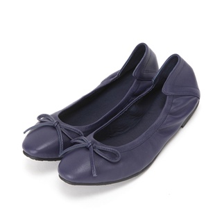 Longing L3709-3 時尚女鞋芭蕾平底鞋深藍色