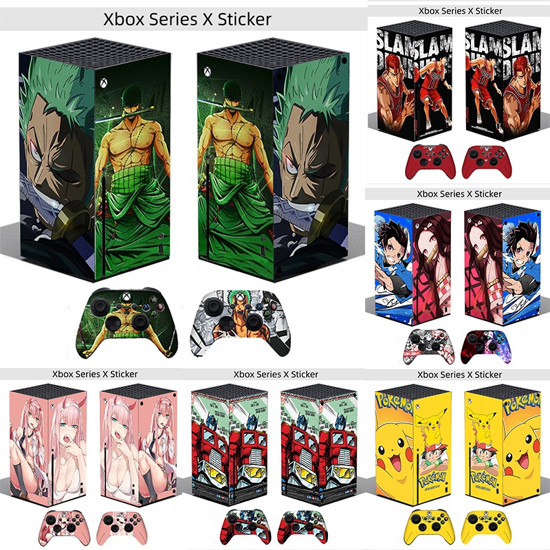 Xbox Series X 全套貼紙,痛貼不粘機,精准孔保護套適用Microsoft Xbox Series X
