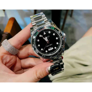 男腕錶石英指針式鋼帶復古商務男士手錶