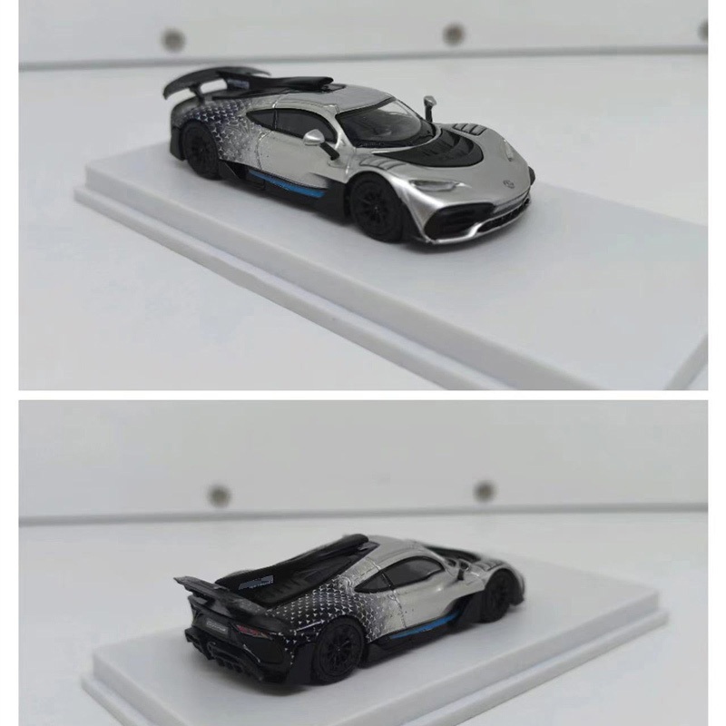 Solo 1:64 Benz AMG One 星光塗層 GT 銀色模型車