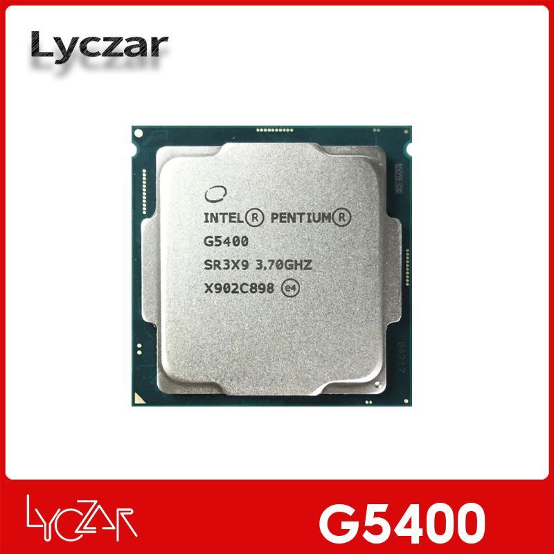 英特爾 Intel Pentium G5400處理器 LGA 1151 3.7GHz 4M緩存雙核58W Lyczar台