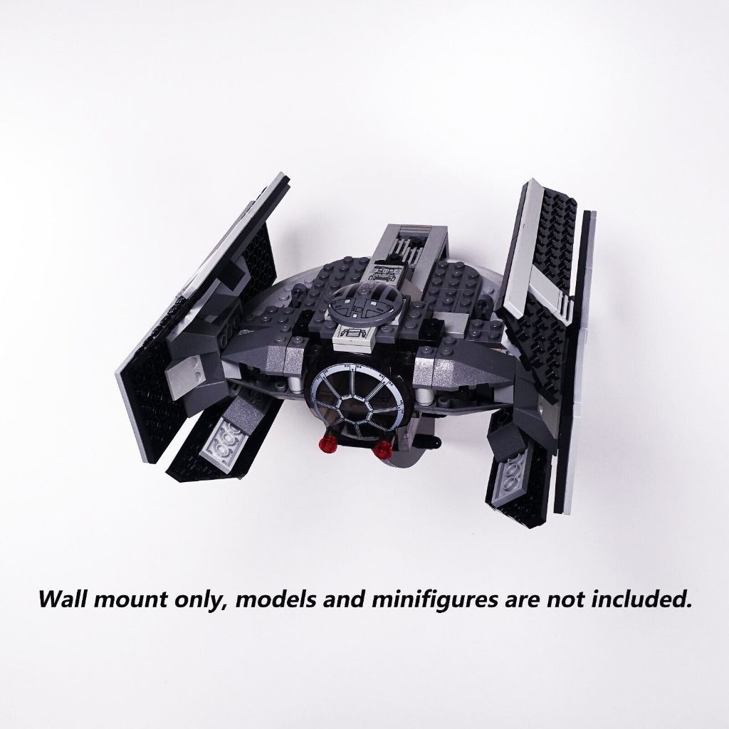 訂制樂高LEGO 8017 Darth Vader's Tie Fighter壁掛式支架,僅出售支架。