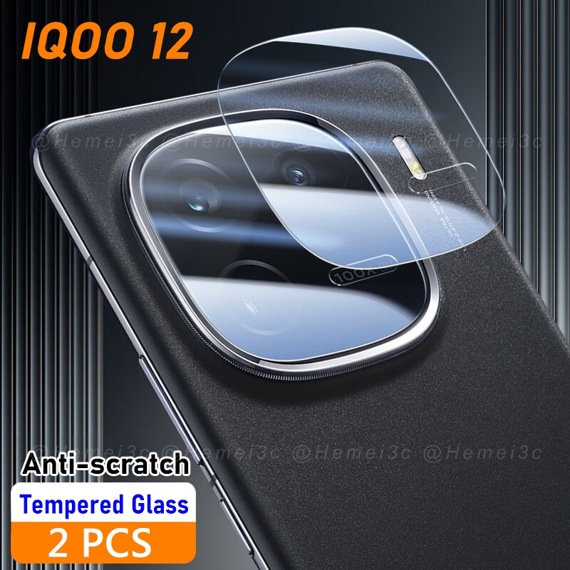 適用於 Vivo IQOO 12 Pro 鏡頭保護膜全覆蓋鋼化玻璃