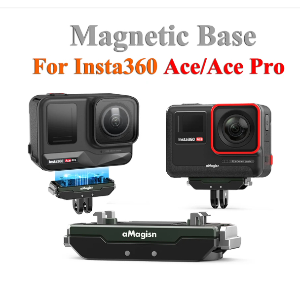 Amagisn Insta360 Ace/Ace Pro 運動相機三腳架快速釋放支架適用於運動相機三腳架的快速釋放支架適