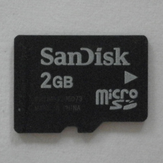 Sandisk 晟碟 2GB Micro SD/TF memory card存儲卡