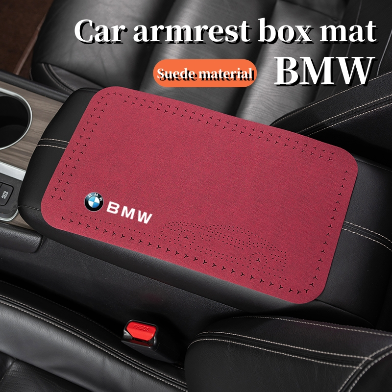 Bmw 汽車扶手箱墊,內部扶手箱保護墊適用於 3 5 7 系列 X1 X3 X3 X5 X6 520i 740i