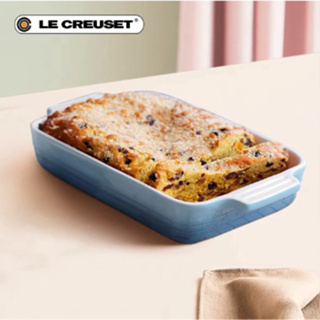 酷彩法廚 Le CREUSET 法式長方形烤盤烤碗烤箱微波爐家用多色瓷器 26 厘米