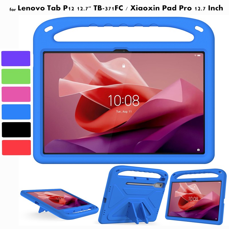 LENOVO 聯想 Tab P12 12.7 英寸 EVA 平板電腦保護套兒童卡通支架保護套適用於小新 Pad Pro