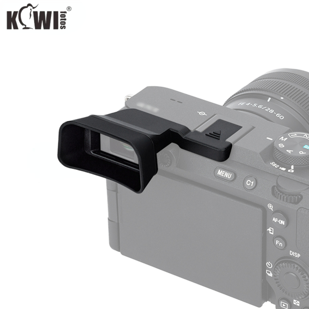 Kiwifotos KE-A7CII 相機取景器眼罩 Sony A7C2 A7CR a7C II R 觀景窗加長型護目罩