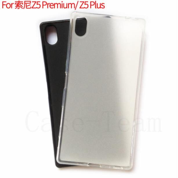 Tpu 凝膠後蓋適用於索尼 Xperia Z5 Premium Xperia Z5 Plus 保護殼磨砂布丁保護殼矽膠軟