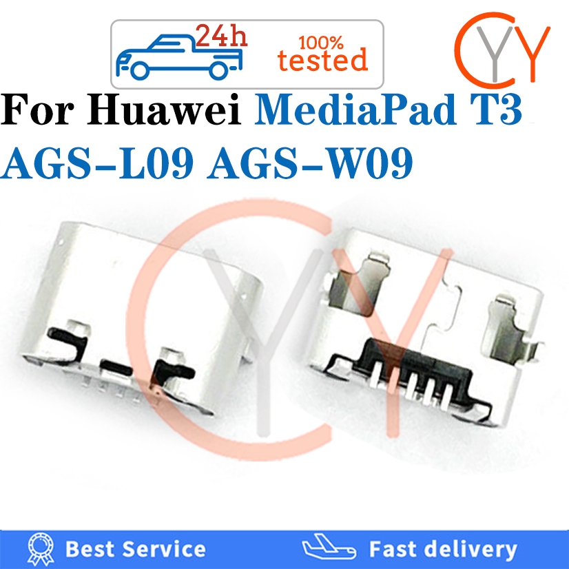 10 件 / 50 件適用於華為 MediaPad T3 AGS-L09 AGS-W09 微型 USB 插入式充電充電器