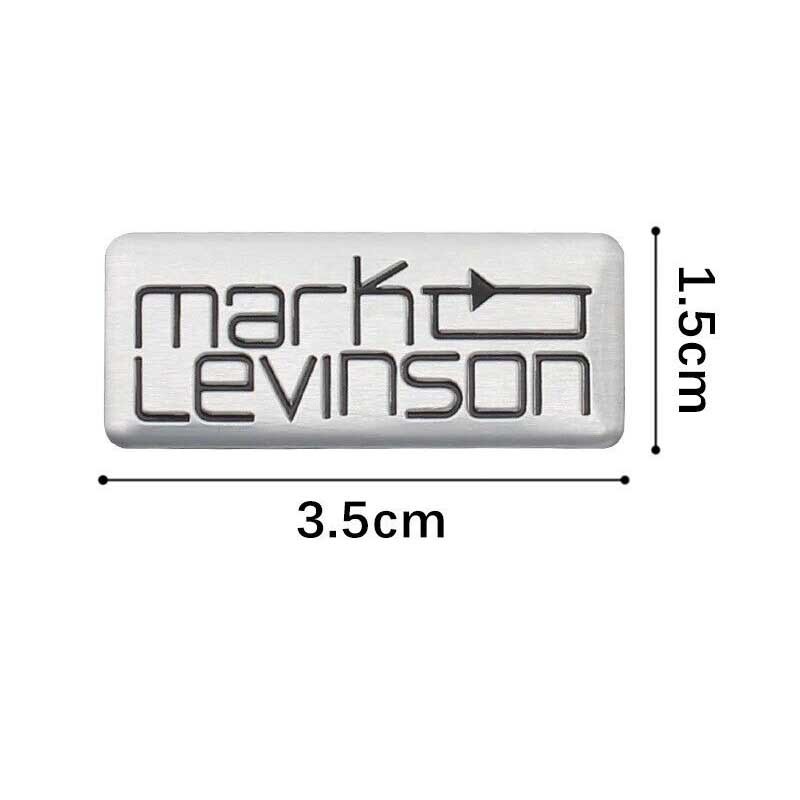 Mark Levinson 鋁製汽車貼花徽章標誌汽車細節貼花金屬標誌