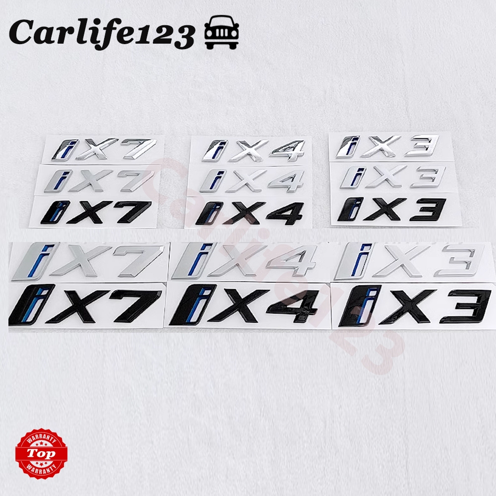 寶馬I3 IX3 i4 ix4 i7 ix7 車標 字標 後尾標 新款 貼標 改裝 黑色 標誌 M標 葉子板標 側標