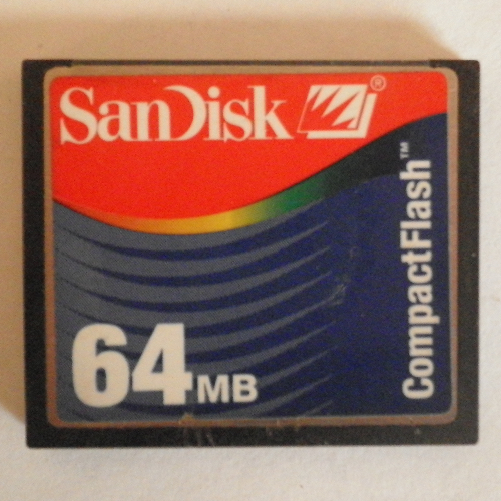 Sandisk 晟碟 CompactFlash CF 64MB 存儲卡