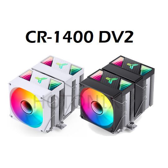 Jonsbo CR-1400 DV2 CPU 空氣冷卻器雙塔雙風扇 6 熱管適用於 LGA1700/115x/1200