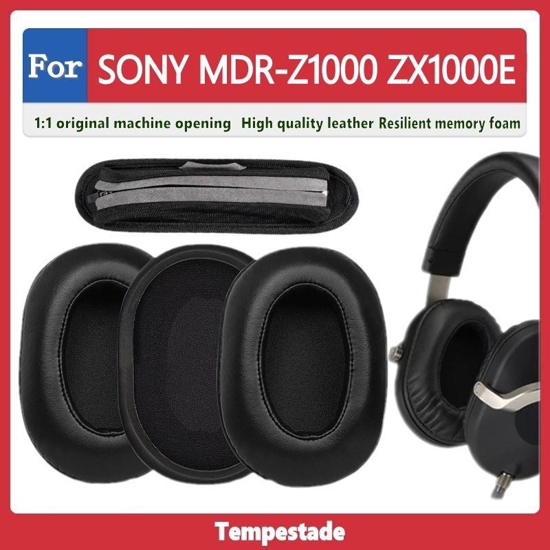 適用於 for SONY MDR Z1000 ZX1000E 耳罩 耳機套 耳機罩 耳墊 頭戴式耳機套 耳機保護套 替換