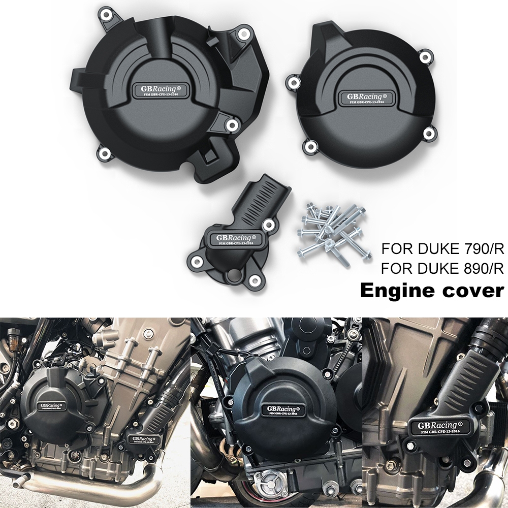 適用於KTM Duke 790 890 R 2018-2023 GBRacing 發動機罩 引擎保護防摔邊蓋