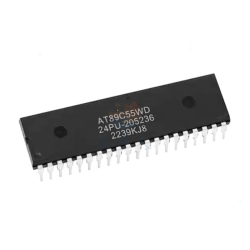 芯片 AT89C55WD-24PU 24PI 直插DIP40 微控制器芯片