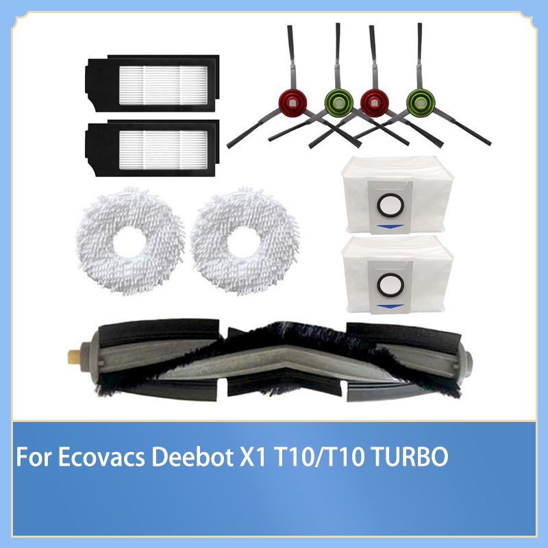 適用於 Ecovacs Deebot X1 TURBO /OMNI T10 T10 TURBO 掃地機器人吸塵器配件的