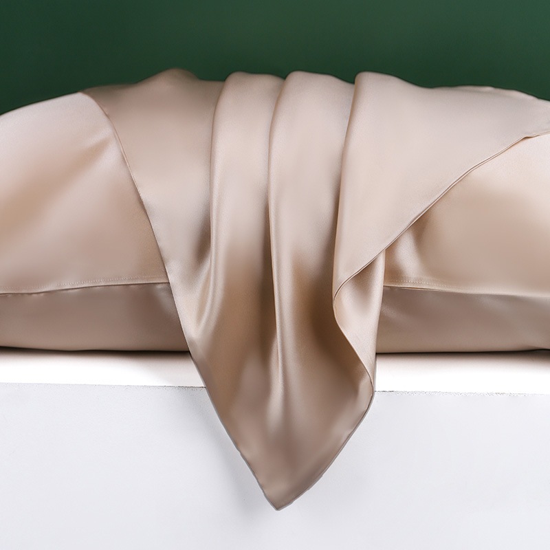 22 毫米 100% 純桑樹 6A 絲綢枕套,用於頭髮和皮膚,帶信封封口,涼爽、天然、有機、雙面絲綢枕套
