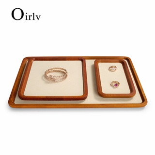 Oirlv 戒指耳環手鍊項鍊展示托盤硬幣收納首飾收納架板 SM129 SM130