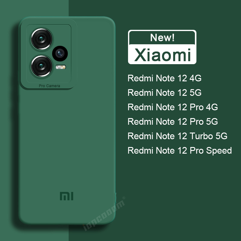 REDMI XIAOMI 全新時尚軟矽膠手機殼小米紅米 Note 13 Pro Plus 5G 4G 外殼糖果色啞光保護