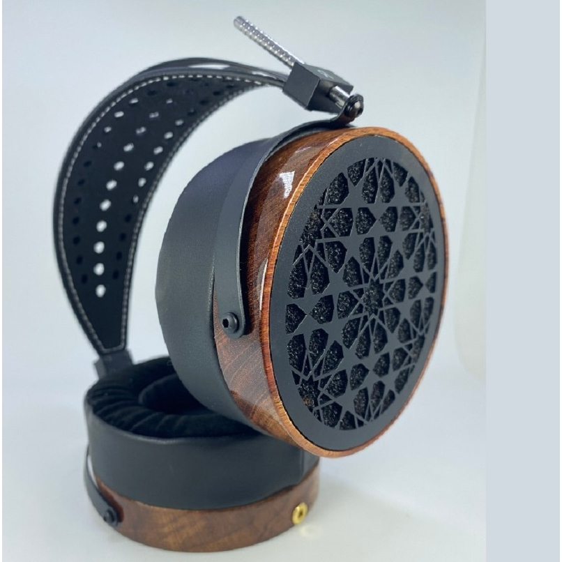 巴西梨 100mm 耳機外接套件木殼杯頭帶半部分 HIFI 音樂愛好者耳機 HiFIMAN AUDEZE LCD