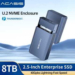 Acasis Thunderbolt 3,USB4.0,40Gpbs 傳輸 U.2 NVME SSD 企業級硬盤外置盒