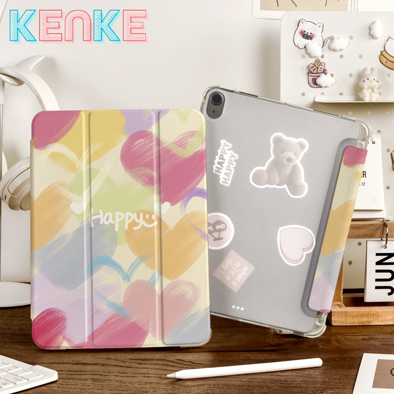 Kenke ipad 保護套,動物卡通“龍”帶筆盤,適用於 ipad pro 11 英寸保護套(2020/2021/20
