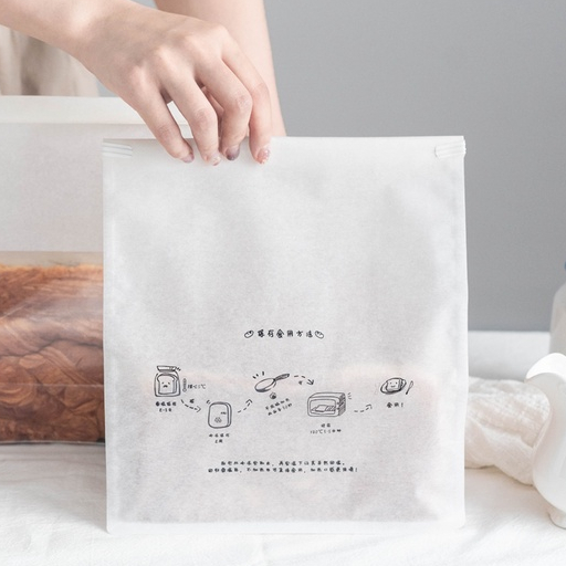 【現貨】【吐司袋】450克 吐司 包裝袋 烘焙 手工 切片 麵包 餅乾 鐵絲卷邊 棉紙 透明自封