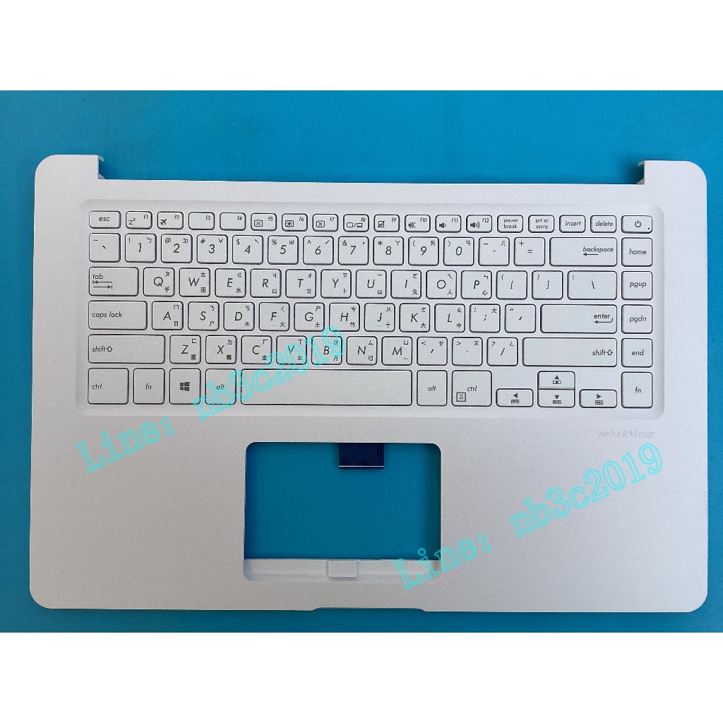 華碩 X510 X510U X510UA X510UN X510Q X510QA X510QR  中文C殼 鍵盤