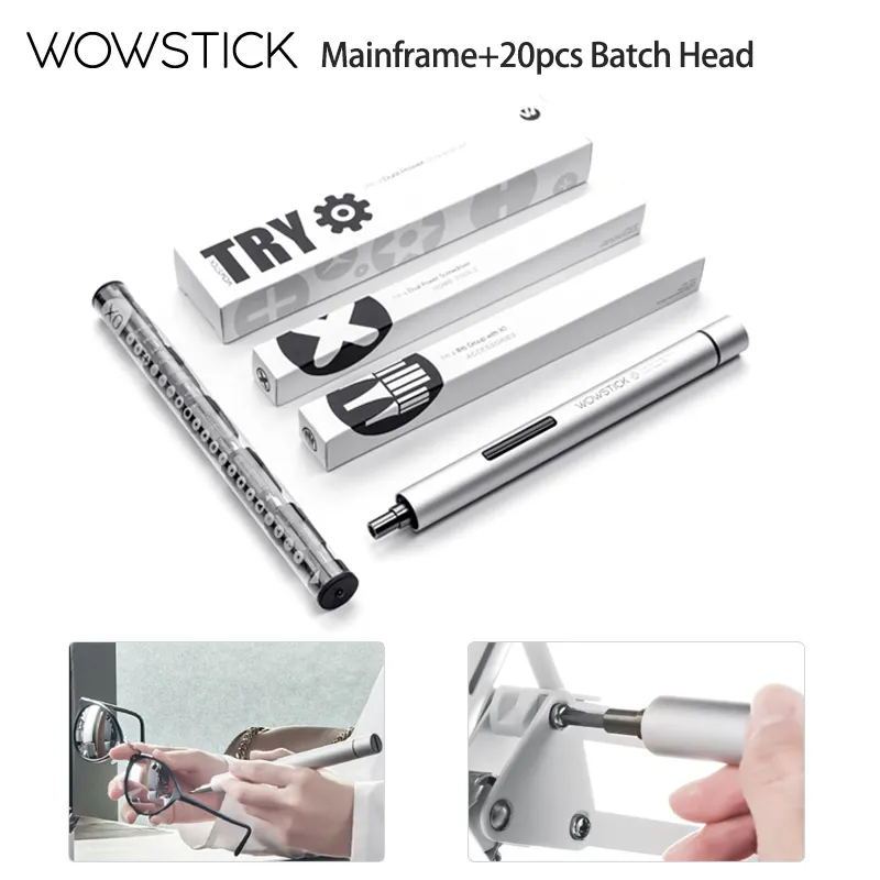 XIAOMI 小米 WOWSTICK TRY 無繩電動螺絲刀帶 X0 位套裝 DIY 工具