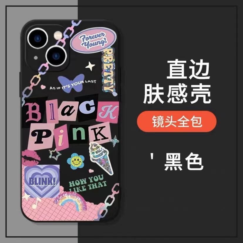 blackpink蘋果手機殼iPhone12 pro max粉墨casetify 14 plus防摔殼