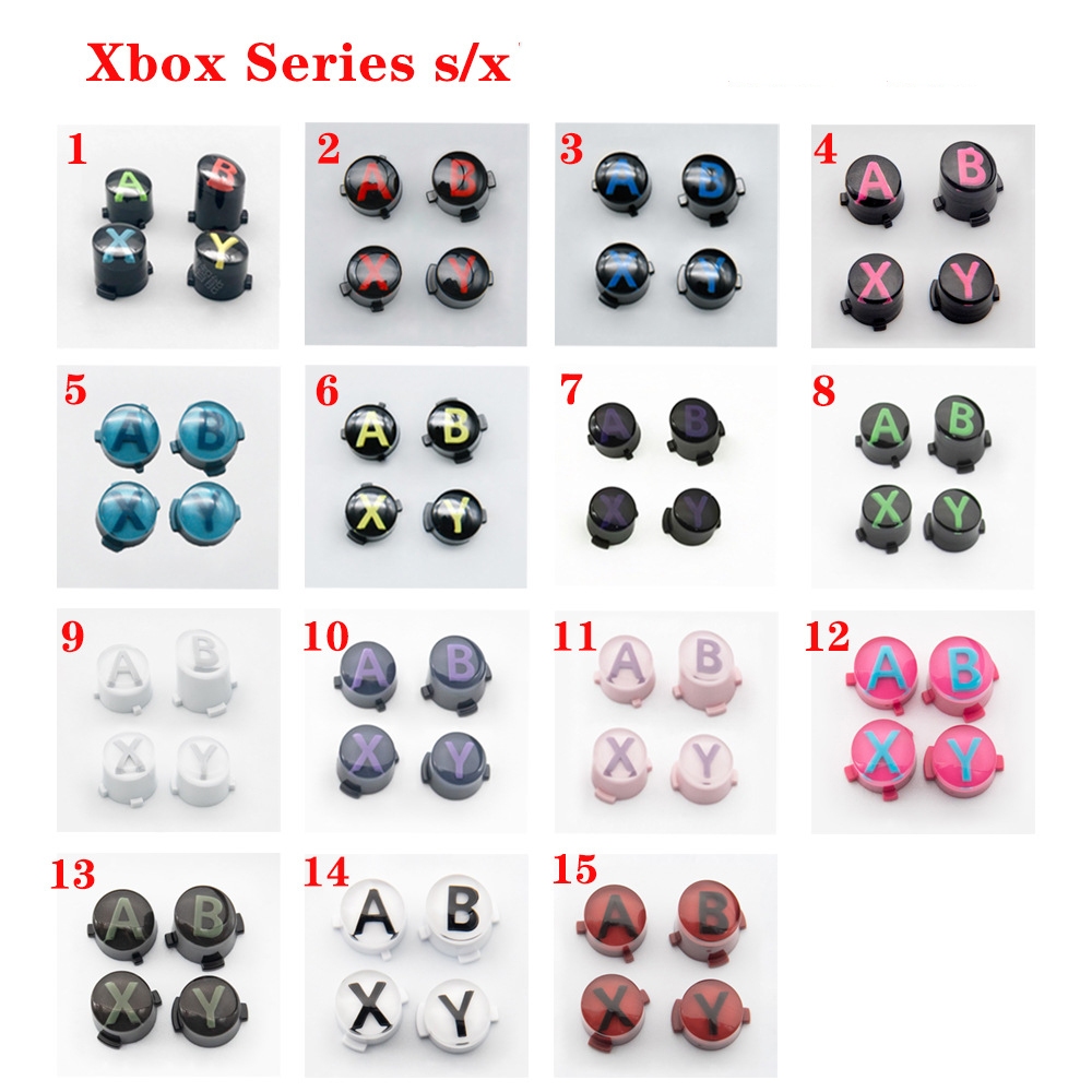 Xbox Series X S 控制器的替換 ABXY 按鈕開始返回同步按鈕菜單共享按鈕