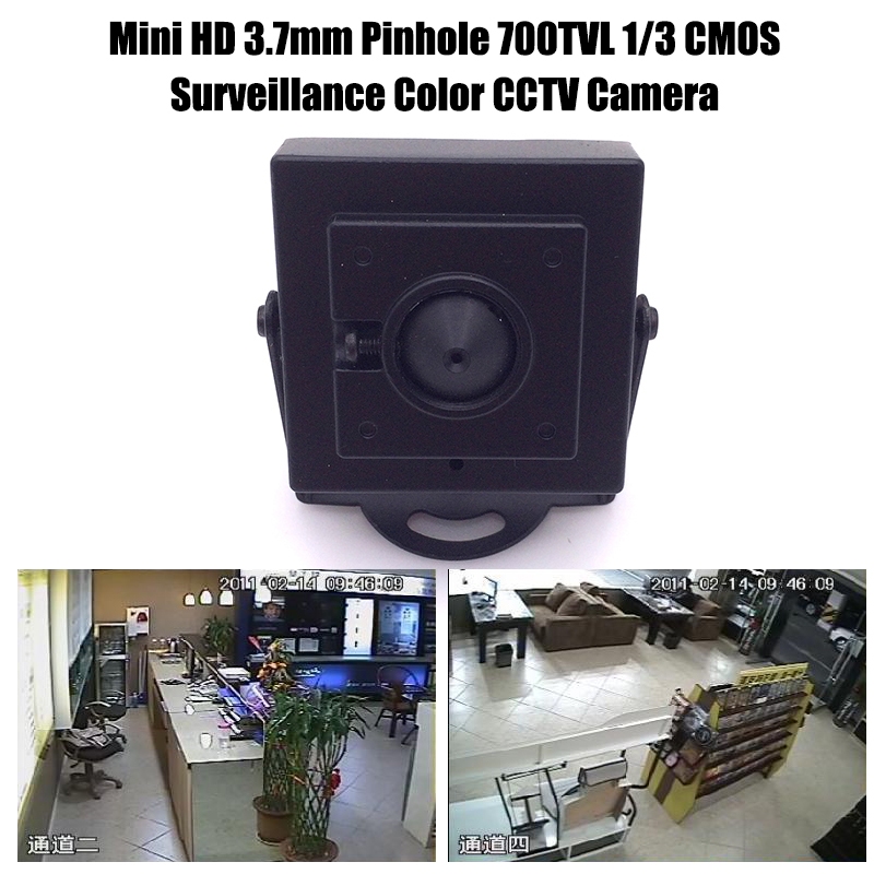 Hotwind 迷你高清 3.7 毫米針孔 700TVL 1/3 CMOS 監控閉路電視攝像機