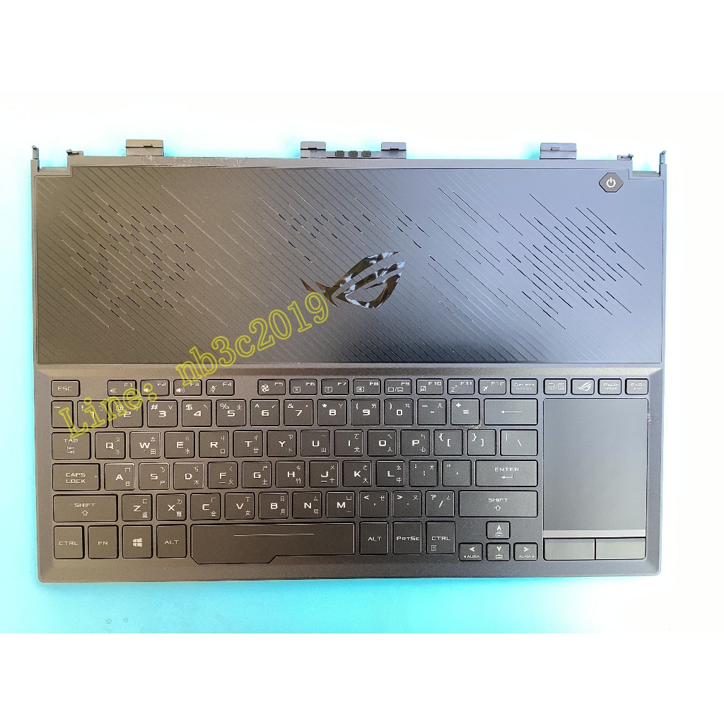 全新 GX531華碩冰刃 ROG 玩家國度 G GS GX531GM GW 背光中文鍵盤 C殼