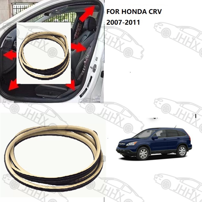 HONDA 用於本田 CRV 2007 2008 2009 2010 2011 的內橡膠成型內密封條門橡膠密封條