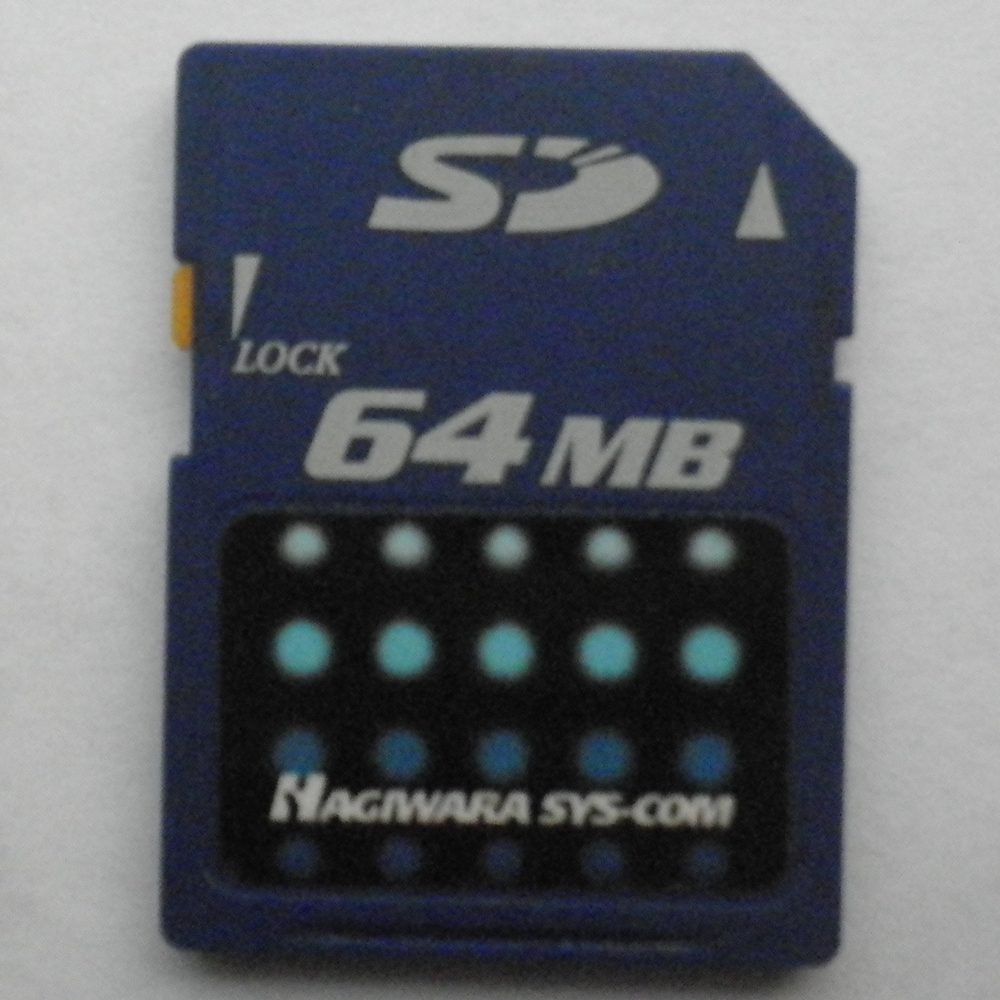 Toshiba 東芝 64MB SD memory card 存儲卡