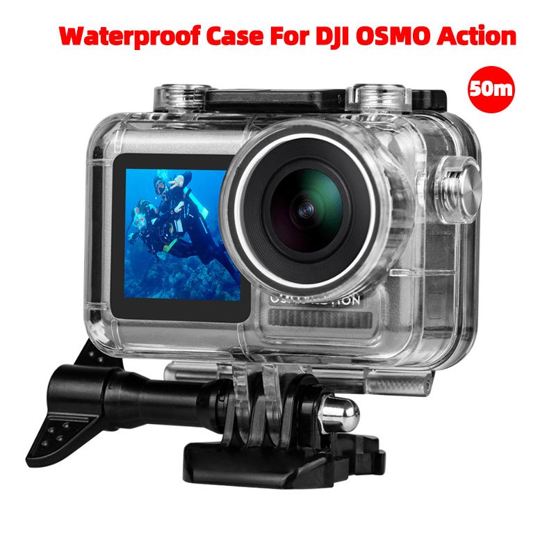 Dji OSMO Action 1 相機潛水殼保護殼外殼配件防水殼 50M