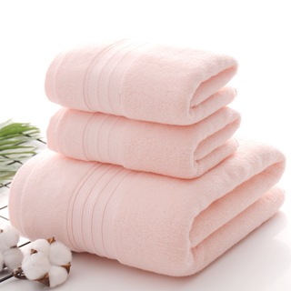 純棉32股高檔毛巾浴巾三件套裝伴手禮家用毛巾浴巾